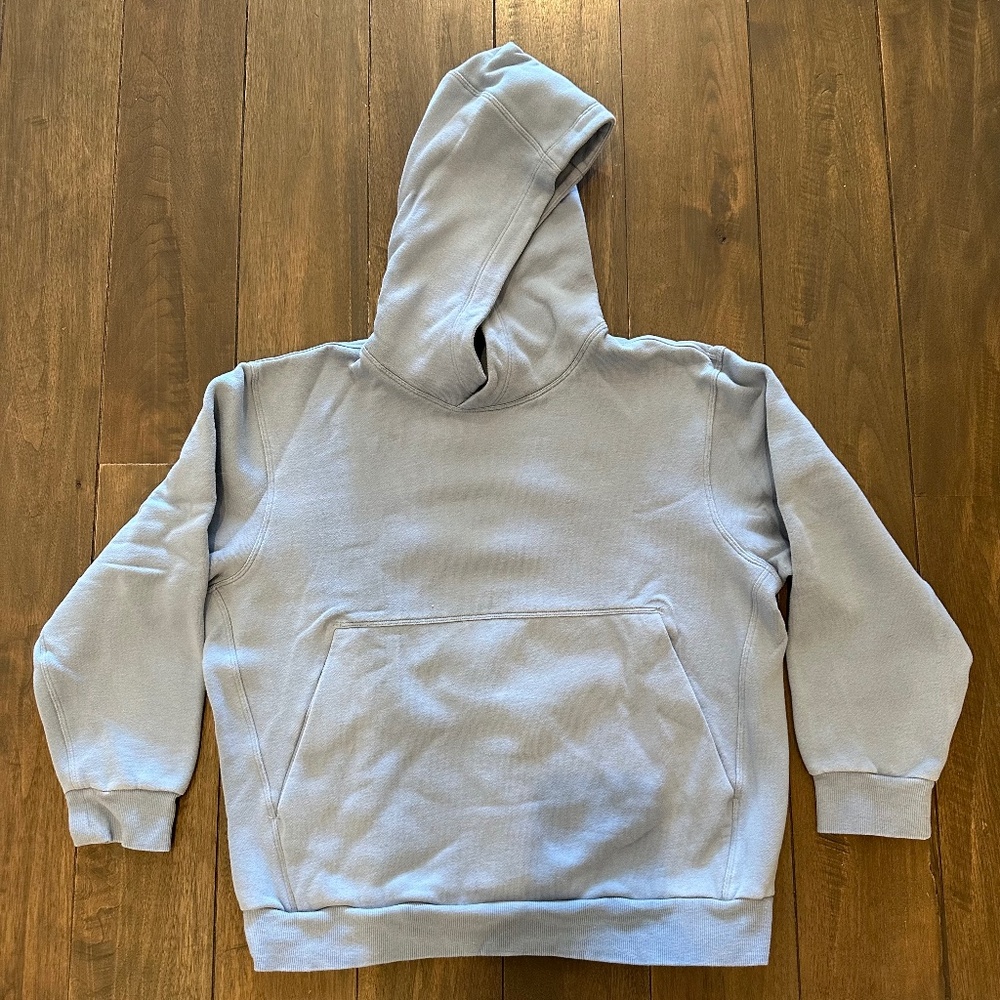 lululemon athletica Light Blue Hooded Sweatshirt